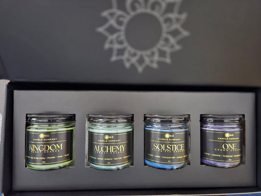 Transcendent  - Heart to Crown Chakra Candle Collection